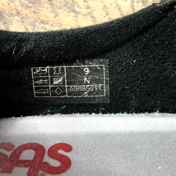 SAS Willow Leather Loafer Women Sz 9N Black Cutout Tripad Comfy Retro Made USA - Picture 12 of 15